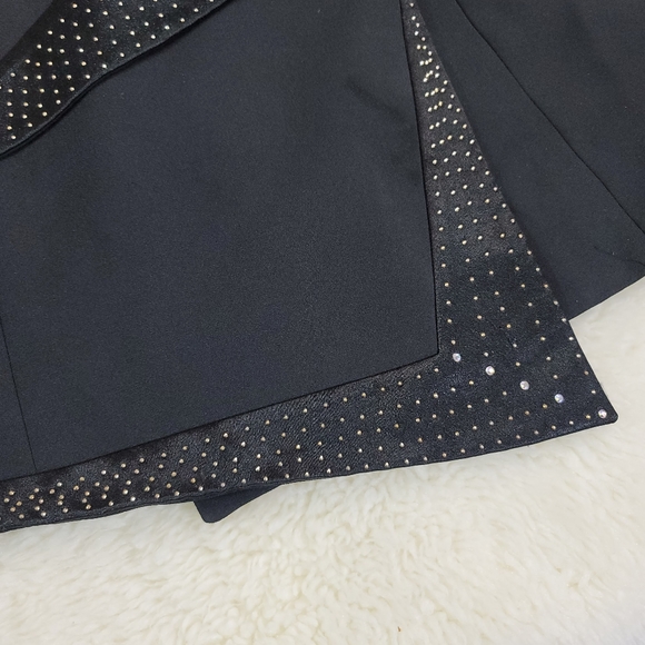 Vtg FiGurina Embellished Blazer Jacket Sz 16 - Picture 2 of 16